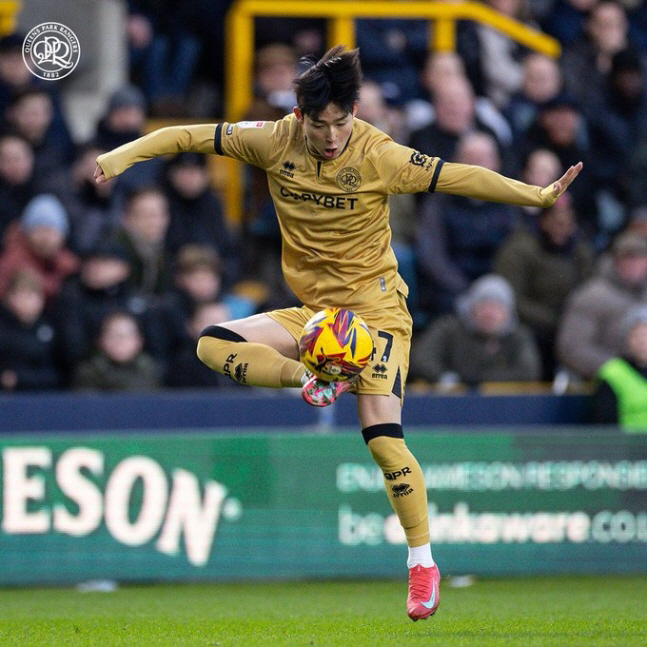 Yang Min-hyuk, who played in 2 consecutive games, showed off his crazy pressure in his home debut match..QPR Looks Promoted to 21st Win Over Blackburn