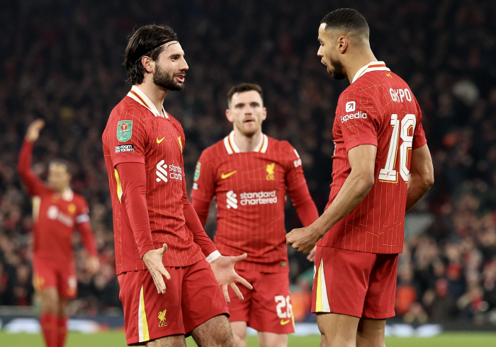 It's terrible. Liverpool's sincere punch smashed Son Heung-min's dream of winning. Tottenham's frustration with going to the Carabao Cup final. 04 crushing defeat in the second round