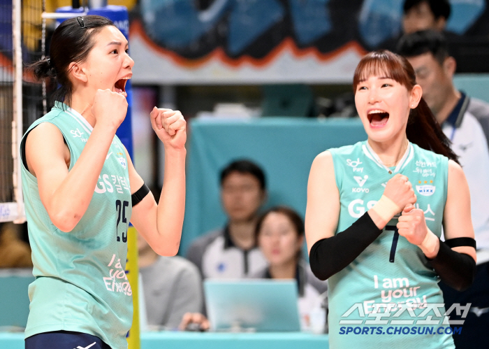 The fantasy toss wok of the national college setter who returned to the starting lineup in 345 days! GS Caltex, the sunken Industrial Bank of Korea, Nanta → started the last place 