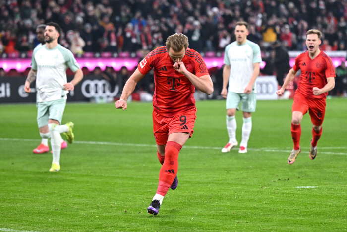 Heung-min! Kane looks to win for the first time, 8 points behind Leverkusen in 2nd place...I'm happy in Munich because of the EPL return