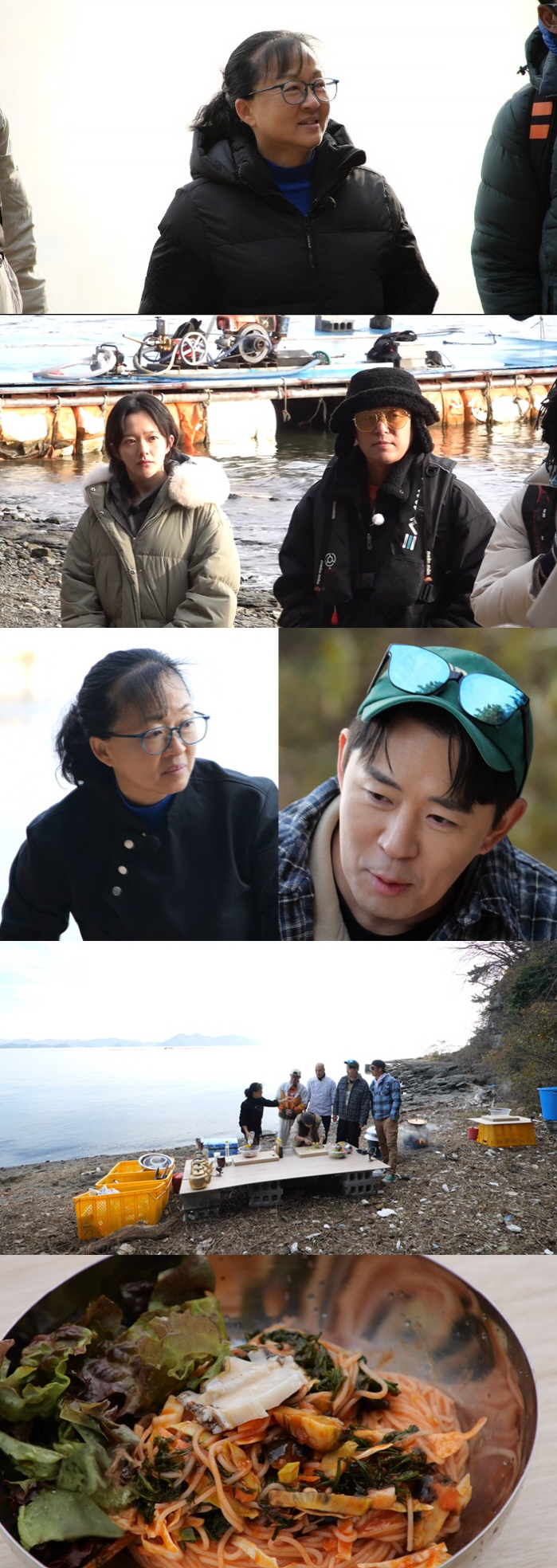 Lee Mi-young enters a deserted island...What do we do here? I'm surprised