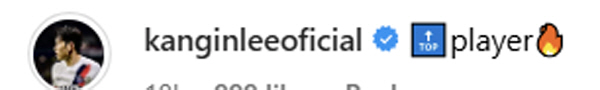 Loyal man Lee Kang-in, best friend of loan Lee Kang-in, you are the best in the winning post against Tottenham. Cheering comments
