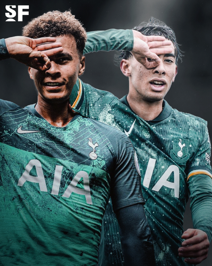 Spurs' super awesome, second Dele Alli found 22 goals, 12 assists, 16-year-old Supernova, and even reproduced Alli's ceremony