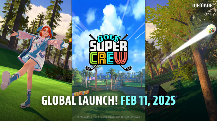 Blockchain golf game golf super crew made by Pangya members. Launched in 170 countries on the 11th