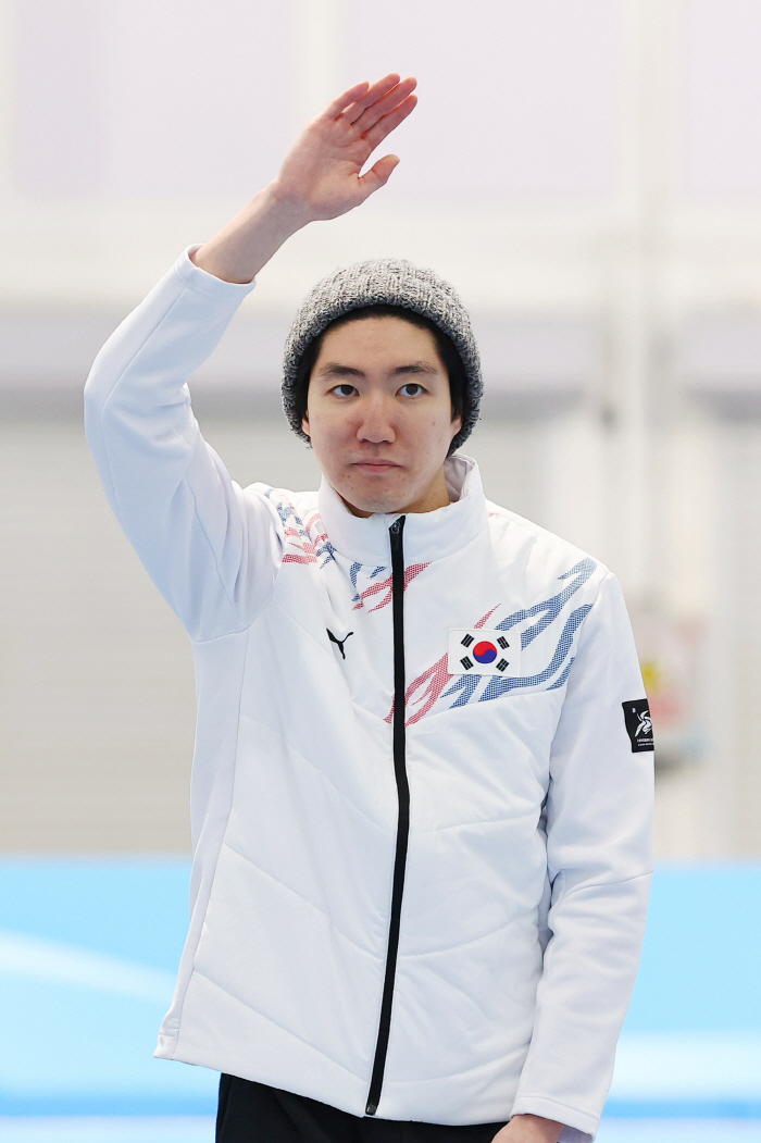 Cha Min-gyu, the silver medalist in the Olympics, won silver in the 1,000m, not the main event!