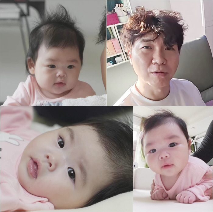 Park Soo-hong ♥ Daughter Jae-yi, even her lightning hair looks like she's raising a reincarnated child (Sudol)