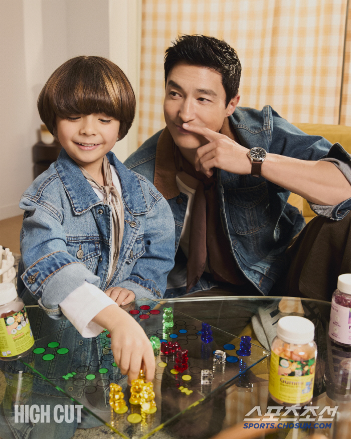 Daniel Henney, full of dad's smile, reveals family pictorials to capture daily life