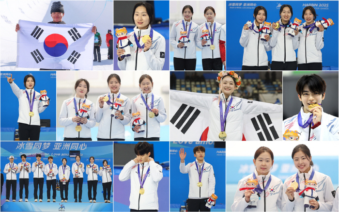  Women's curling gold finale in all 10 games, Taegeuk Warriors 金 16 most tie-happy endings