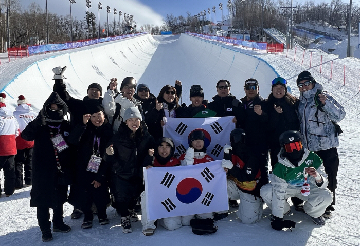 Ministry of Culture, Sports and Tourism X Korea Sports Association welcomed Harbin AG Taegeuk Warriors on the 15th X Vice Minister of Maritime Dishes Jang Mi-ran's passion and enthusiasm to the people