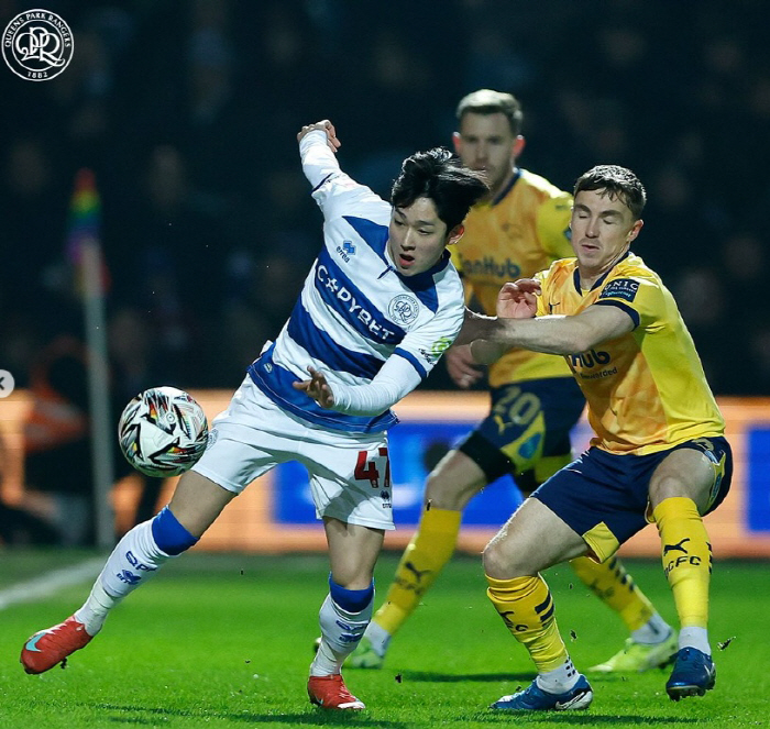  Minhyuk burst! First help on the UK stage! QPR 30 Derby in the second half