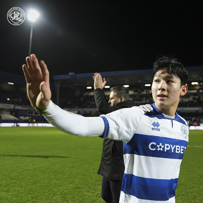 Yang Minhyuk's entry is amazing! England's debut goal is shot at once...Derby County face off in round 33 of the league