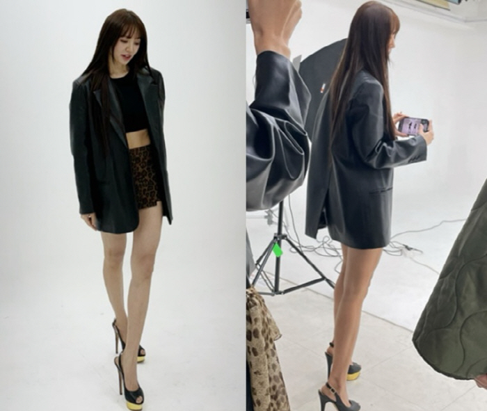 Eunhye Yoon, you lost 7kg for 10 days..She transforms into a slender body. She's so skinny