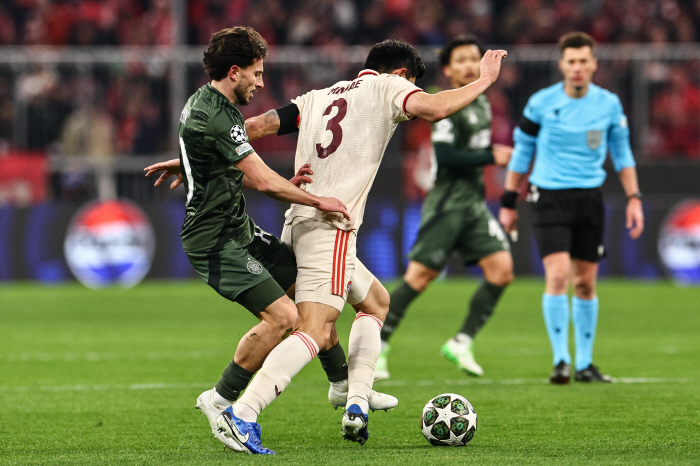 Except for this, it was perfect, but Kim Min-jae made a tackle mistake → Run-Bilmi → Lowest score Davis Theater Goal Bayern beat Celtic to make it to the round of 16 in the dramatic UCL