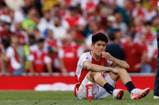 Japan's best defender, he failed in the EPLKnee surgery → Season Out Announced Arsenal's Worst Munchback