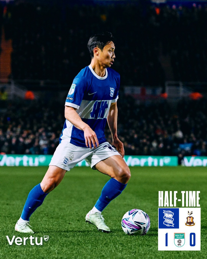 Lee Myungjae is the best! I'm going to win the trophy as soon as I get here. Birmingham double is the favorite…Baek Seung-ho made it to the final of the full-time EFL Trophy