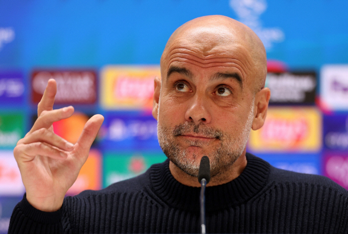 This time, % Romantic Nervous Guardiola 1% Jing → Ancelotti 99% False...Climber Man City's War of Words