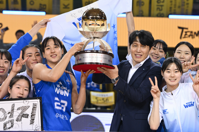 Will Woori Bank's Kim Dan-bi achieve his second regular league MVP and eight gold medals?