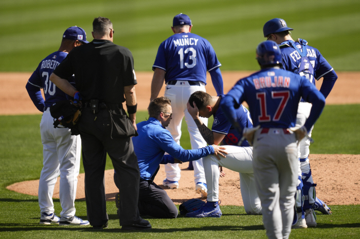 There are no bruises. He is fine even after being hit by a 170km hit on the head, and Miller pushes for the 5th starting pitcher competition with that strength