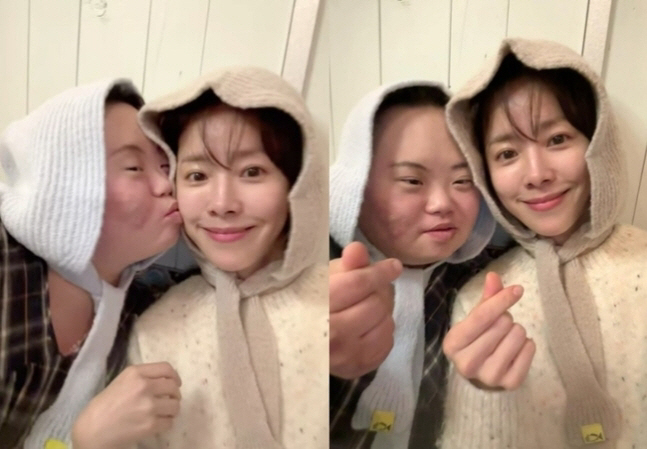 Han Ji-min's best friend, Down syndrome writer Jung Eun-hye, prospective husband to marry in May, makes me laugh