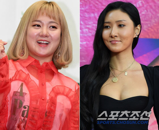 Hwasa and Park Na-rae ended rumors of discord..Refuse to receive, forget about it and love you (Narae-sik)