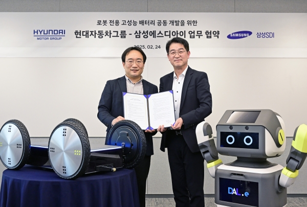 Hyundai-Kia Signs Agreement With Samsung SDI To Develop Robot-Only Batteries