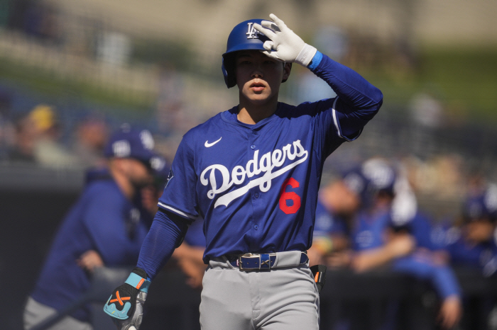 At first, Ko Woo-seok was also a finalist Kim Hye-sung, who was said to be the Dodgers' main second baseman, is really cool about the minor league ML