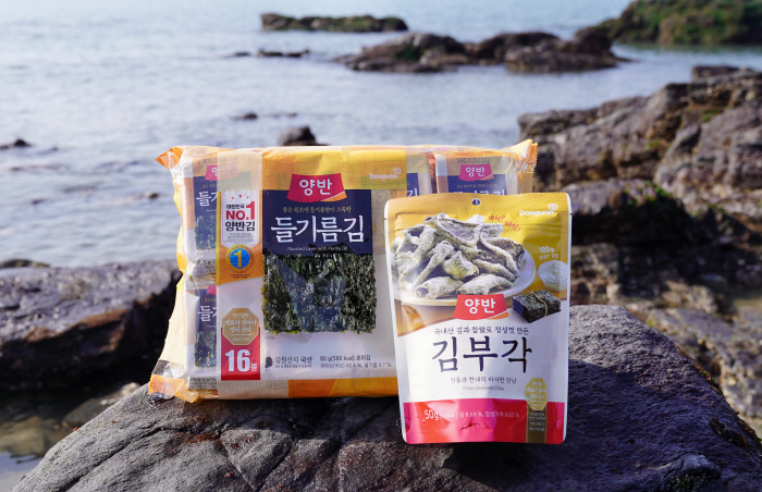 Dongwon F&B Yangban Kim is a high-quality raw material that grows on our land and extends to the world