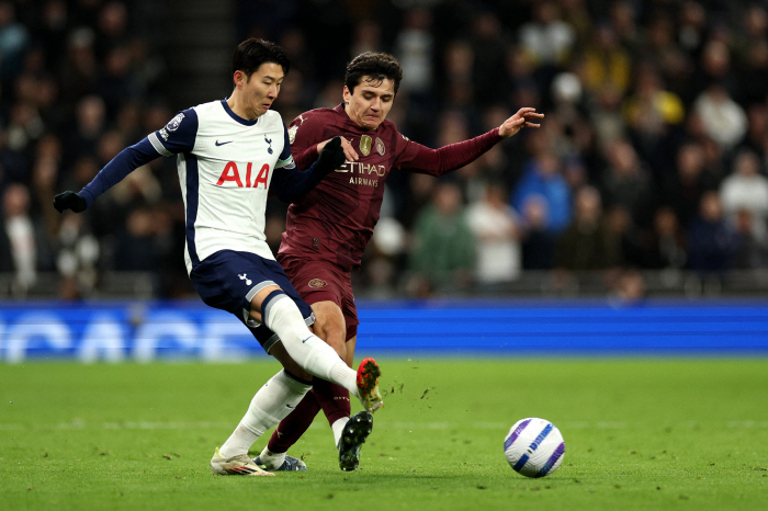 I'm upset. Man City killer SON's shock bench start controversy, Son Heung-min will play in 23 minutes → Big chance miss...Tottenham 01 Defeat