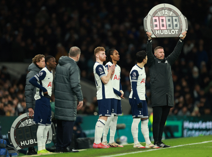 I'm upset. Man City killer SON's shock bench start controversy, Son Heung-min will play in 23 minutes → Big chance miss...Tottenham 01 Defeat