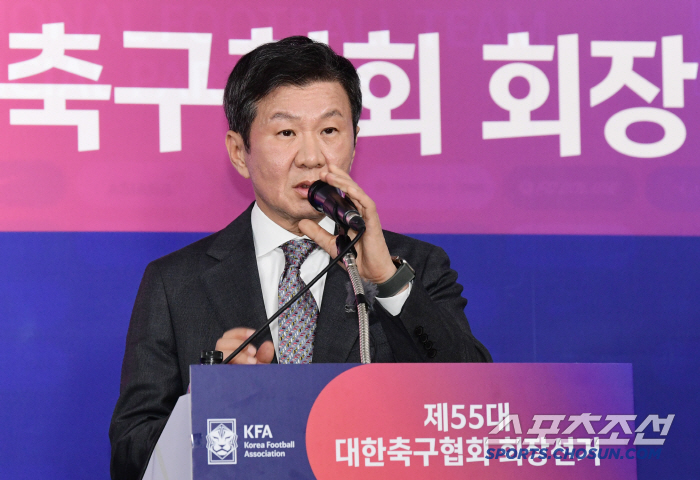 Not an Easy Challenge Why did 85% of the soccer community support Chairman Chung Mong-kyu, their votes have an answer