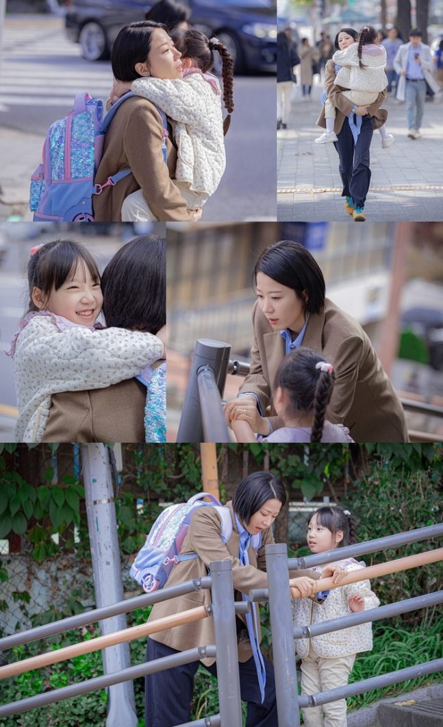  Jeon Hye-jin, the walking mom's way to school who gave up lunch...Acting on the reality in 'Riding Life'