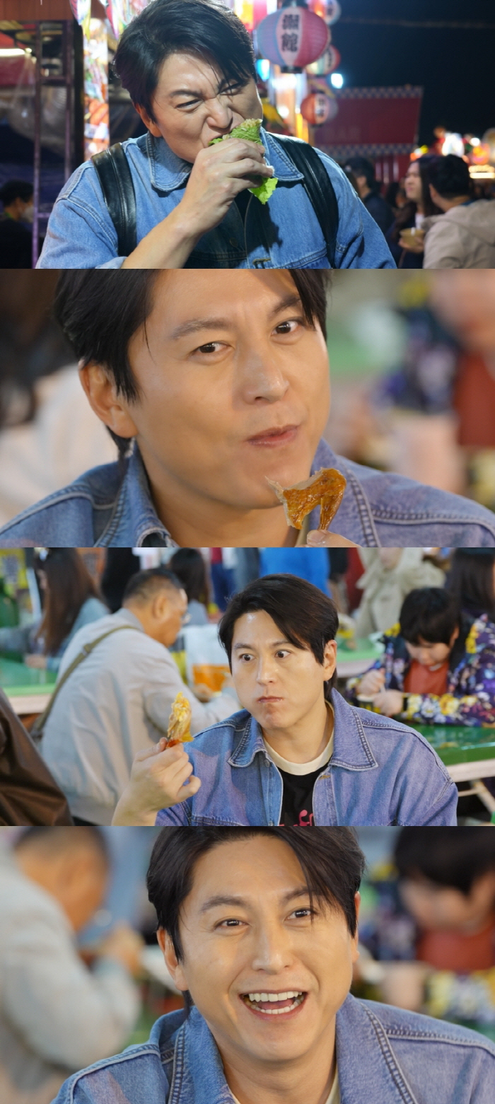 Ryu Soo-young is thinking about the pigeon dish that's fried to the head..I don't think I can eat it