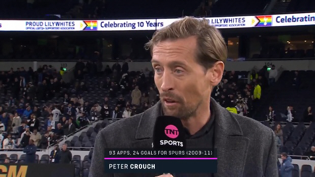 SON's sudden trip to the bench, Tottenham Legend Crouch also changes his mood