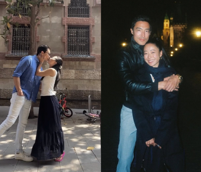 Daniel Henney ♥ Lou Kumagai, a deep kiss in the four-cut photo..a romantic date