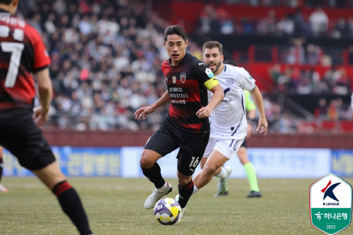 We're on the verge of losing 3 times in a row! Pohang leads the season's first scoreless game against Daegu in 00 draw 