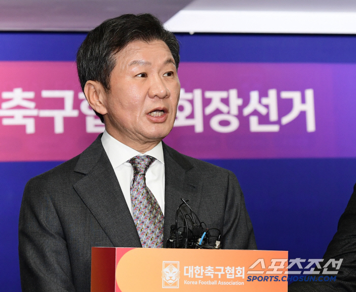 KFA Chairman Chung Mong-kyu to Carefully Take Care of His Widespread Move...Inspection of Cheonan Football Center → First official schedule since election