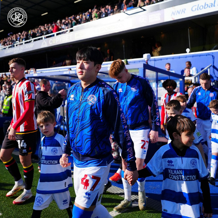 Shocking! Minhyuk can't get out of QPR...It's impressive, but it's full of Tottenham competitors