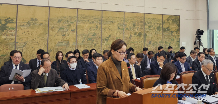 Sports community begins leading change, Yoo Seung Min, chairman of the Korea Sports Council, first attendance at the National Assembly Style Committee